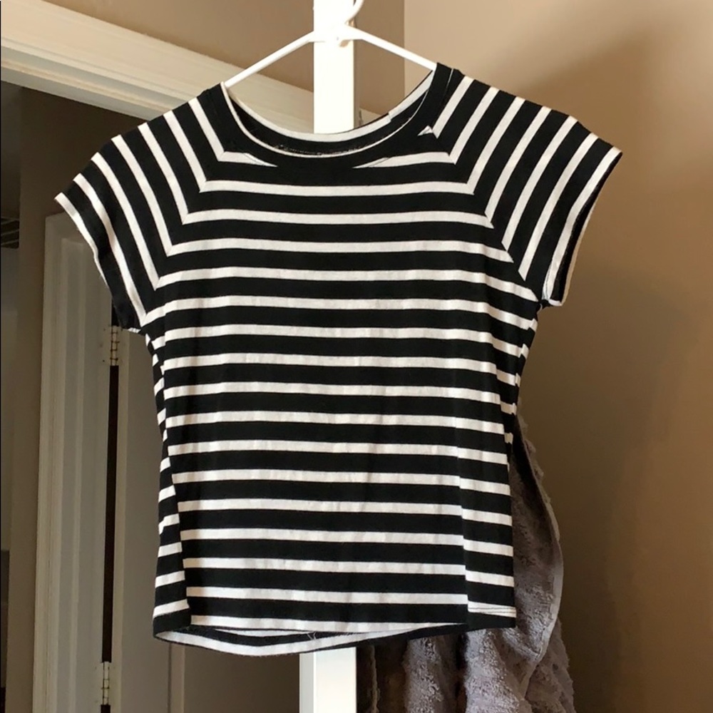 Striped crop top